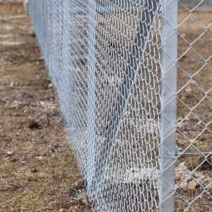 2.50მმ*60*60მმ - 1.50მეტრი მავთულბადის & 2.0 მეტრი ბოძის კომპლექტი