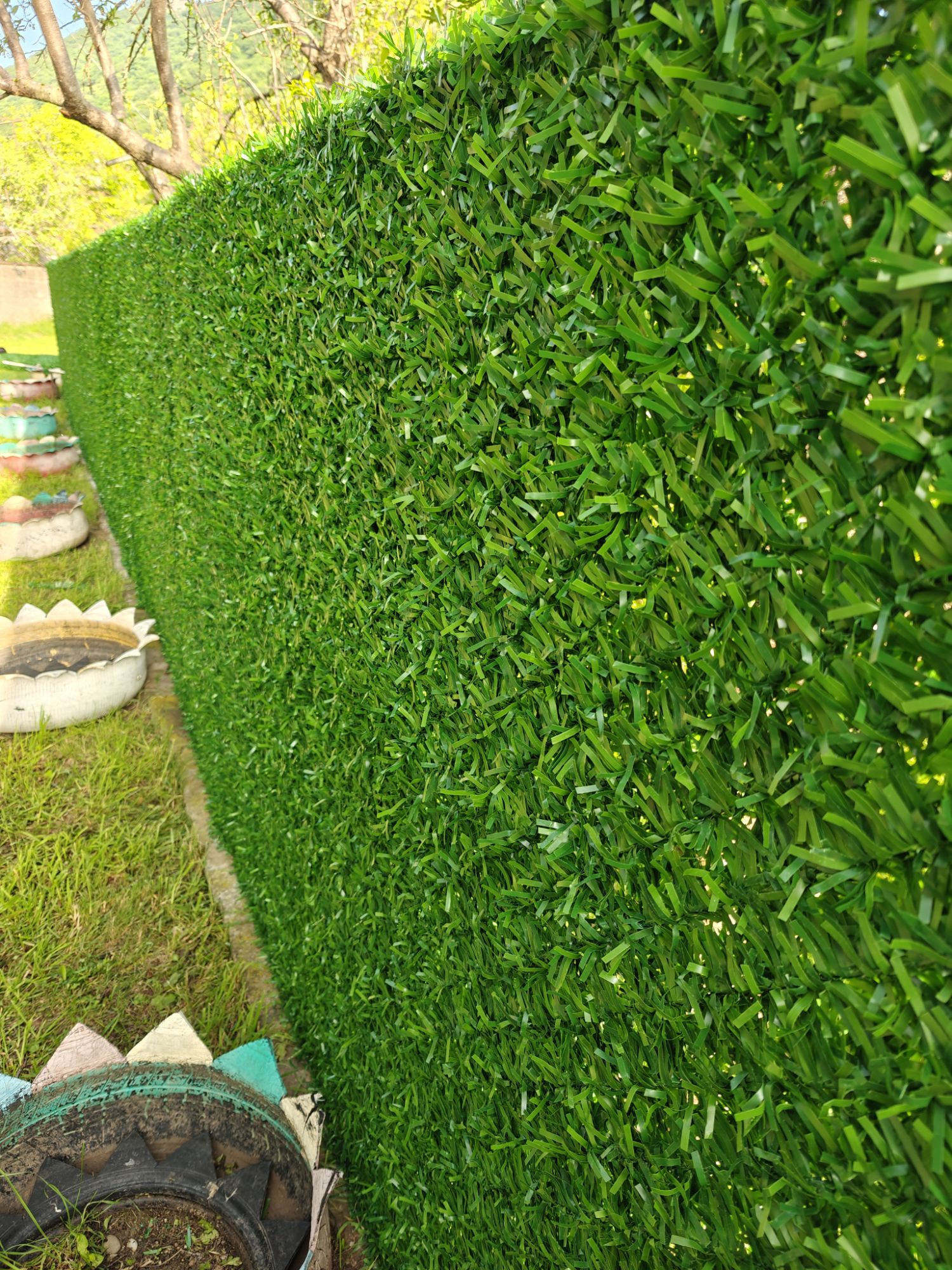 ბალახის დეკორატიული ბადე